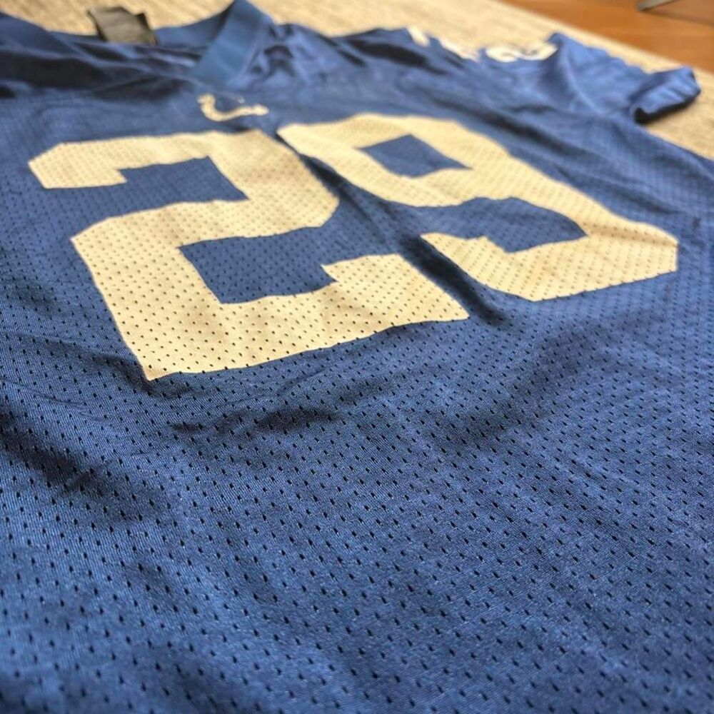 Reebok Men's Navy and Blue Jersey